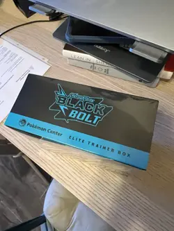 Black Bolt Pokemon Center Exclusive ETB Elite Trainer Box Pokemon TCG Sealed New - Image 2