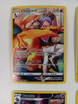 Pokemon Fusion Strikes Trainer Gallery 4 Card Lot Chariazrd- NM - Image 2