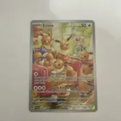 The Pokemon Company Eevee 188/167 SV06 Illustration Rare Holo 50 HP - Image 2
