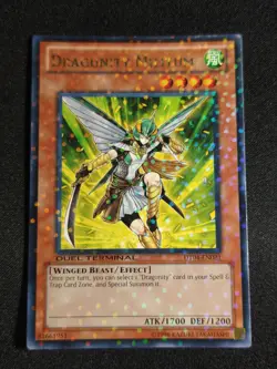 Yugioh Dragunity Militum DT04-EN021 Rare Duel Terminal 4 LP - Image 1
