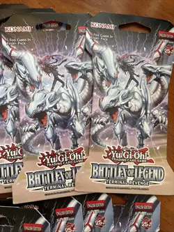 Yugioh Battles Of Legend Terminal Revenge 16 Packs - Image 2