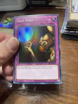 Trap Hole LOB-EN058 The Legend of Blue Eyes White Dragon Unlimited - Image 2