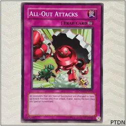 All-Out Attacks - PTDN-EN075 - Common Unlimited Yugioh - Image 1