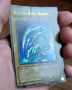 Yu-Gi-Oh! TCG Blue-Eyes White Dragon Kaiba SDK-001 Unlimited Ultra Rare - Image 4