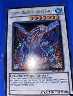 Yugioh! Gungnir, Dragon of the Ice Barrier Ha03-en030 1st Edition - Image 1