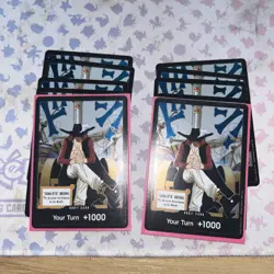 The Azure Sea's Seven Dracule Mihawk Don!! X10 Full Set One Piece English OP14 - Image 1