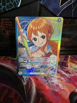 One Piece A Fist Of Divine Speed Nami Leader Alternate Art OP11-041 NM-MINT - Image 1