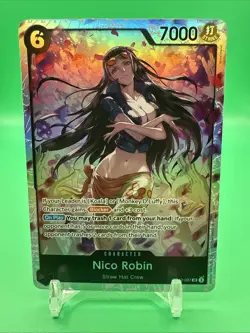 Nico Robin SR One Piece Legacy of the Master OP12-087 NM - Image 1