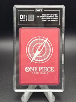 2024 One Piece Japanese OP07 Vegapunk Leader Alternate Art TAG 10 - Image 2