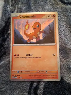 Charmander - 047 (Cosmos Holo) 047 Sv: Scarlet & Violet Promo Cards Holo - Image 1