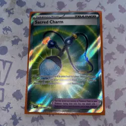 Pokemon Card Sacred Charm 122/094 Phantasmal Flames Secret Rare Near Mint - Image 1