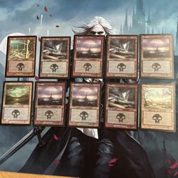 Magic the Gathering Swamp (Retro Frame) Mixed sets, Set of 10, (1x Foil) - Image 1