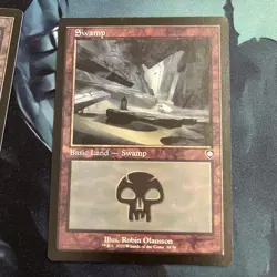 Magic the Gathering Swamp (Retro Frame) Mixed sets, Set of 10, (1x Foil) - Image 4
