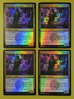 FOIL Daemogoth Woe-Eater x4 Strixhaven: School of Mages 4x MTG - Image 1