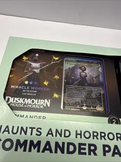 Magic The Gathering Duskmourn Haunts Deck Miracle Worker And 1 Death Toll - Image 2