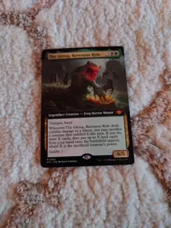 MTG The Gitrog, Ravenous Ride - Extended Art M Outlaws of Thunder Junction NM - Image 3