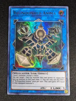 Yugioh Relinquished Anima DUOV-EN053 1st Edition Ultra Rare NM - Image 1