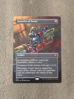MTG ** Gauntlet of Power ** (Borderless) Dominaria Remastered - Image 1