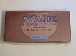 Pinfinity Magic The Gathering Black Lotus MTG 30th Anniversary AR Pin & Lanyard - Image 1