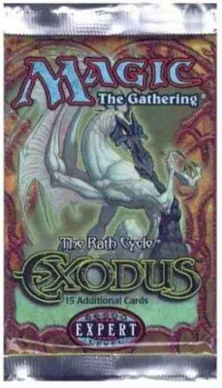 Exodus Booster Pack (ENGLISH) FACTORY SEALED BRAND NEW MAGIC MTG ABUGames - Image 1