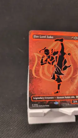 Fire Lord Zuko (Borderless) (Neon Ink Foil) Avatar: The Last Airbender Foil - Image 2