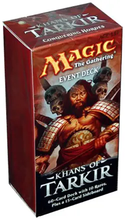 Khans of Tarkir Event Deck Conquering Hordes (ENGLISH) SEALED NEW MAGIC ABUGames - Image 1