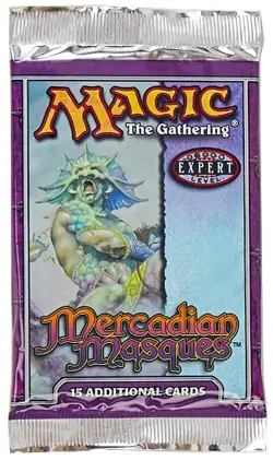 Mercadian Masques Booster Pack (ENGLISH) FACTORY SEALED BRAND NEW MAGIC ABUGames - Image 1