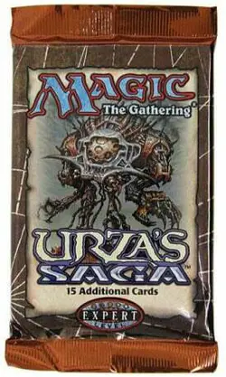 Urza's Saga Booster Pack (ENGLISH) FACTORY SEALED BRAND NEW MAGIC MTG ABUGames - Image 1