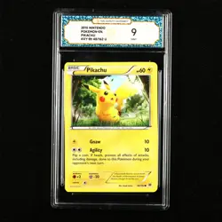 TQG 9 Mint 2015 Pokemon ENG Pikachu #XY-Bt 48/162 U - Image 1