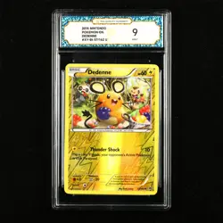TQG 9 Mint 2015 Pokemon ENG Dedenne #XY-Bt 57/162 U - Image 1