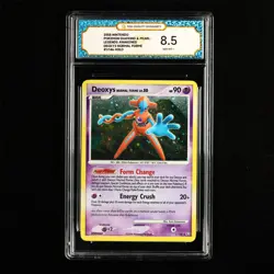 TQG 8.5 NM-MT+ 2008 Pokemon ENG Deoxys Normal Forme #1/146 Holo - Image 2