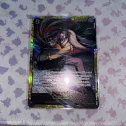 Crocodile OP14 The Azure Sea's Seven - ONE PIECE Card Game English Playset - Image 1