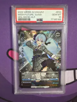 2022 WEISS SCHWARZ WISHING FOR A FUTURE SUISEI HOL/WE36-HLP #E53 - Image 1