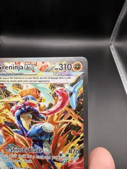 Pokemon Twilight Masquerade Greninja EX Special Illustration Card 214/167 - Image 4