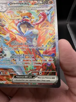 Pokemon Twilight Masquerade Greninja EX Special Illustration Card 214/167 - Image 5