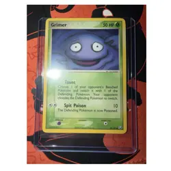 Pokemon Grimer 56/109 EX Team Rocket Returns Rare Card 2004 Nintendo - Image 1