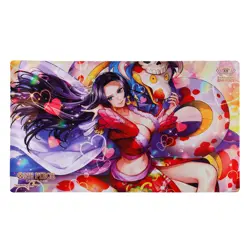 One Piece Card Game Boa Hancock Playmat 2nd Anniversary Mouse Pad TCG 59x34cm - Image 1