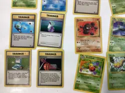 Pokemon TCG Bulk Lot of 24 Vintage Cards Including Fossil And Trainer Cards - Image 5