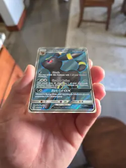 Pokemon Umbreon GX TCG Full Art Ultra Rare Holo Card 142/149 Sun & Moon Base Set - Image 3