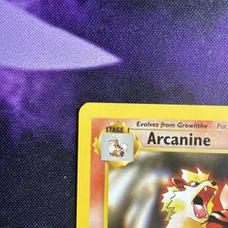 Arcanine 6 Black Star Promo WOTC Vintage Pokemon TCG Card LP - Image 2