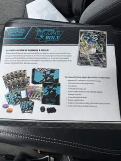 Pokemon Scarlet & Violet Black Bolt Elite Trainer Box Promo Card Zekrom - Image 2