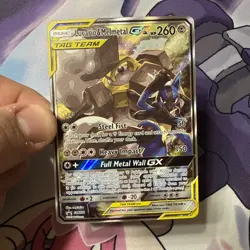 Pokemon TCG Lucario & Melmetal GX SM192 Holo Black Star Promo Card - Image 1