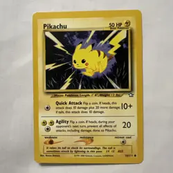 Pikachu 70/111 Common Neo Genesis Pokemon Card - Image 1