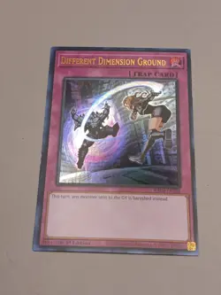 Yugioh! Different Dimension Ground - RA04-EN101 - Ultra Rare - 1st Edition Near - Image 2