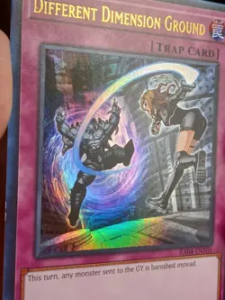 Yugioh! Different Dimension Ground - RA04-EN101 - Ultra Rare - 1st Edition Near - Image 3