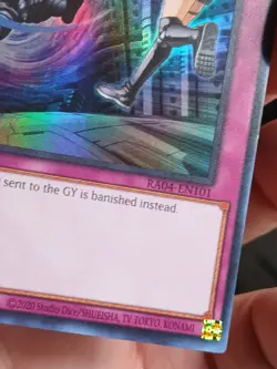 Yugioh! Different Dimension Ground - RA04-EN101 - Ultra Rare - 1st Edition Near - Image 4