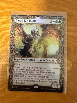 Betor, Kin to All - Tarkir: Dragonstorm - MTG Foil Showcase - Image 1