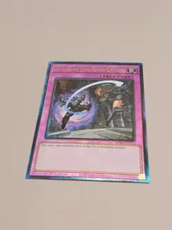 Yugioh! Different Dimension Ground - RA04-EN101 - Ultimate Rare - 1st Edition Ne - Image 1