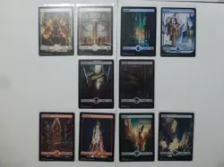 MtG Street of New Capenna Full Art Land Set of 10 NM $0.75 Shipping VCT123978 - Image 1