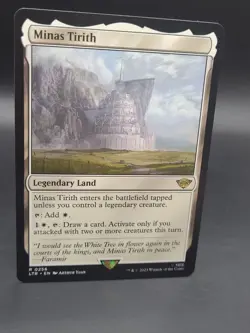 Minas Tirith - MTG Lord of the Rings - Rare 0256 - NM - Image 2